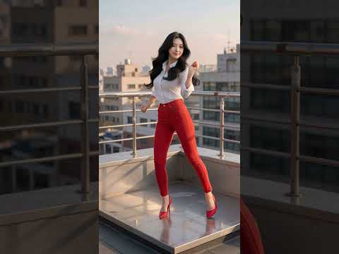 비주얼 폭발! 레드 팬츠 여신의 섹시 댄스 💃