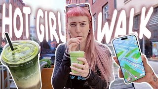 vlog: Hot girl walks and Pokemon GO! 🚶🏼‍♀️🍵