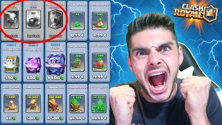 COMPRO ABSOLUTAMENTE 100% TODA LA TIENDA DE CLASH ROYALE!!