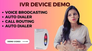 IVR DEVICE | VOICE CALLING SOFTWARE | IVR MACHINE DEMO | BEST BUSINESS DEVICE | IVR TUTORIAL screenshot 4