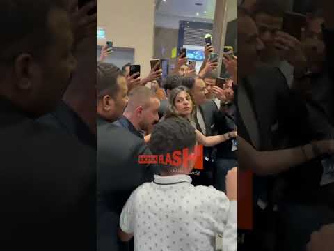 شوف رد فعل الفنان احمد السقا لما شاف طليقته مها الصغير