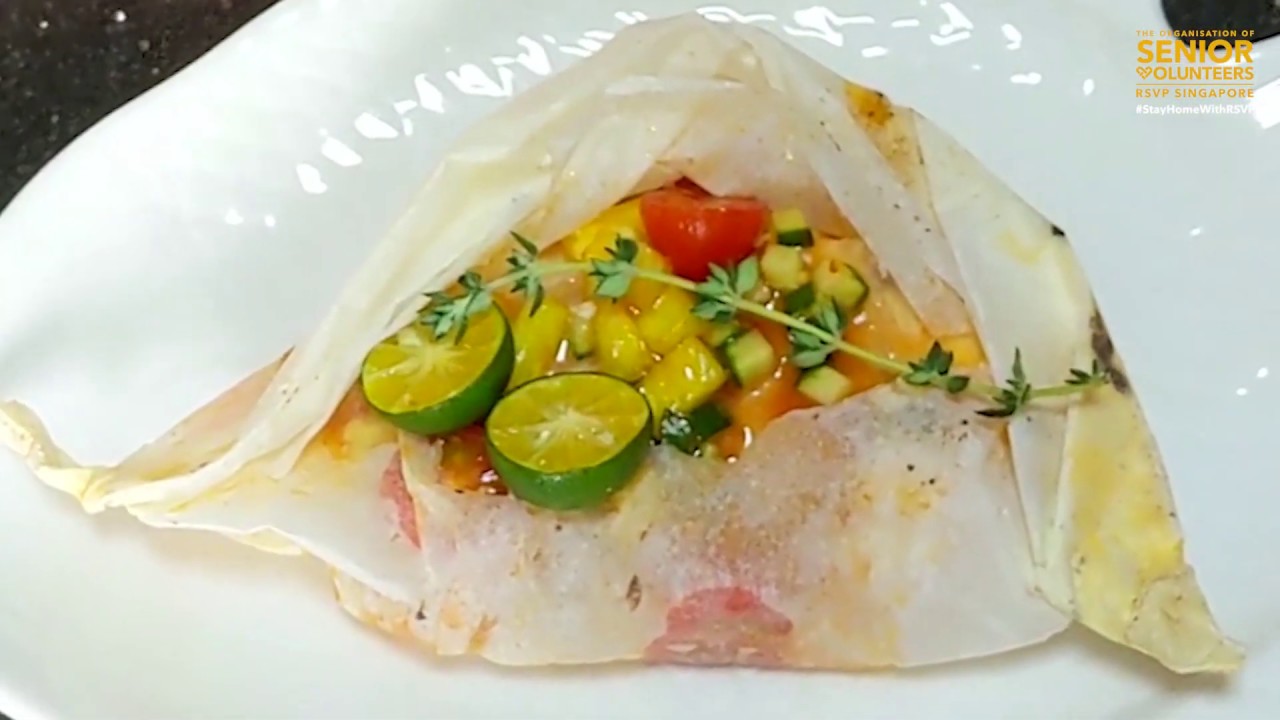 Baked Sweet & Sour Fish Parcel