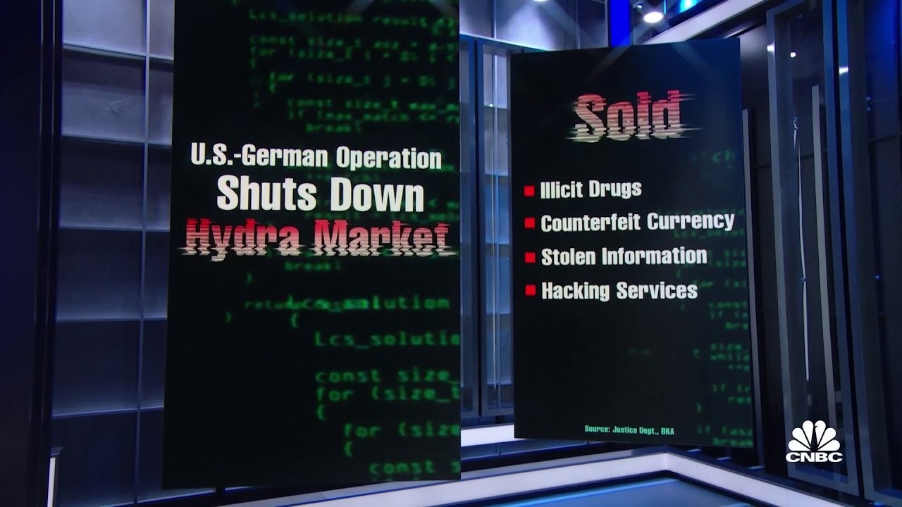 Major bust on the dark web shuts down Hydra Market