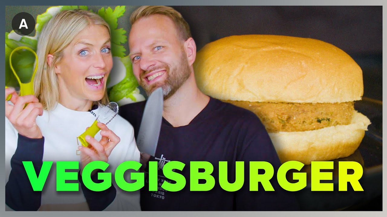 Hvordan Lage Vegetarburger l Therese Johaug og Tom Victor Gausdal