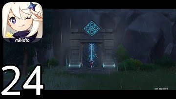 Genshin Impact - Gameplay Walkthrough Part 24 Temple of The Wolf & Lion (iOS, Android)