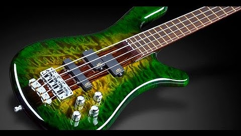 Warwick Custom Shop Masterbuilt - Streamer Stage I - Emeraude Green Burst AAA Quilted Maple #16-3110