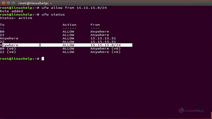 How to manage Ubuntu firewall using UFW commands