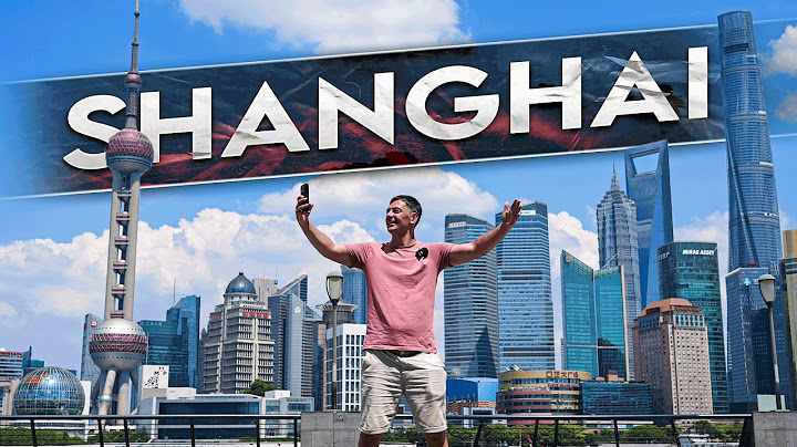 SHANGHAI. Largest and Richest City in China!