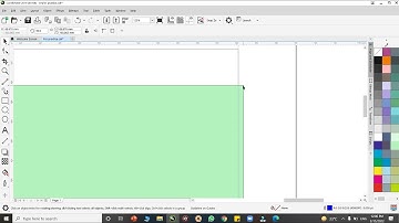 Coreldraw 2019 tutorial | Tamil | Page layout | Bleed | Tamil |