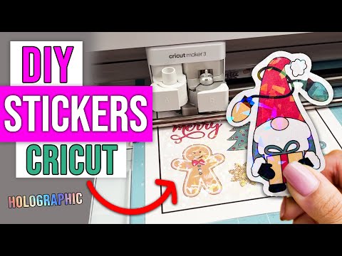 Print Then Cut Holiday Stickers with HTVRONT & Your Cricut - Conquer Your  Cricut, Cameo & ScanNCu…