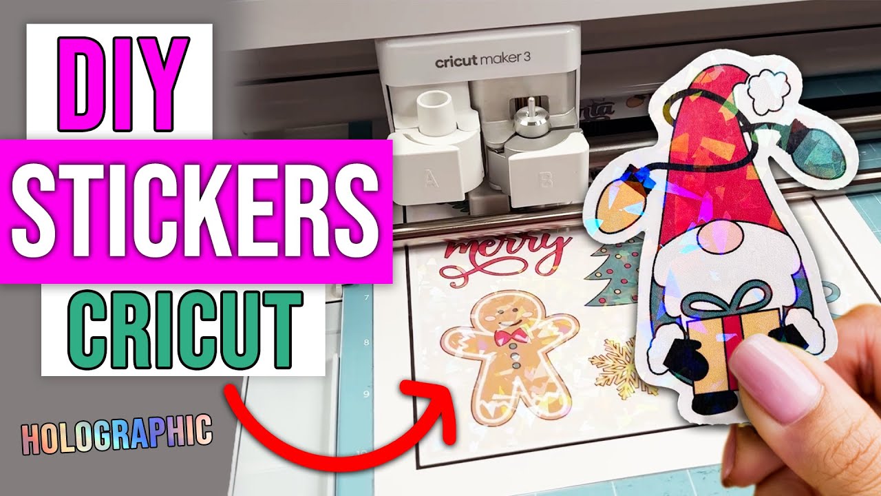 How to Print then Cut Stickers on Cricut * Moms and Crafters