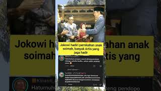 Jokowi was invited by Soimah...