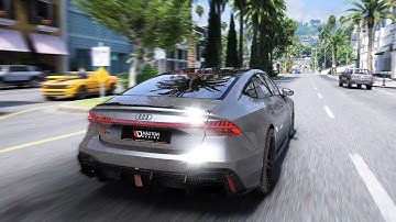 GTA 5 Photorealism Graphics Mod With Realistic Vegetation Combination Showcase On RTX3080 4K60FPS