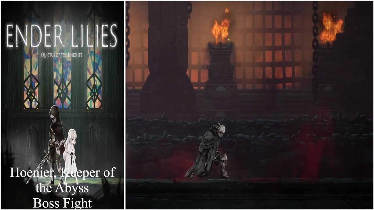 Ender Lilies Quietus of the Knights Hoenir, Keeper of the Abyss Boss