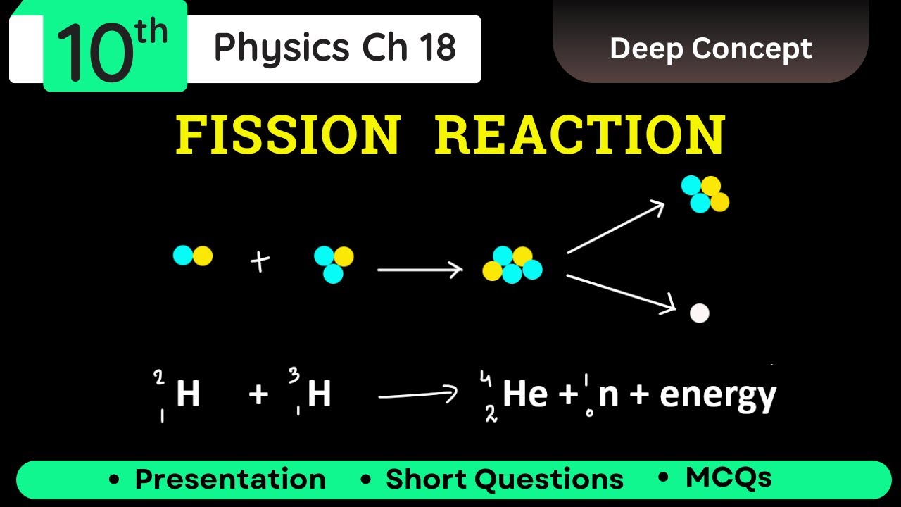 Nuclear Fusion Reaction | Class 10 Physics Chapter 18