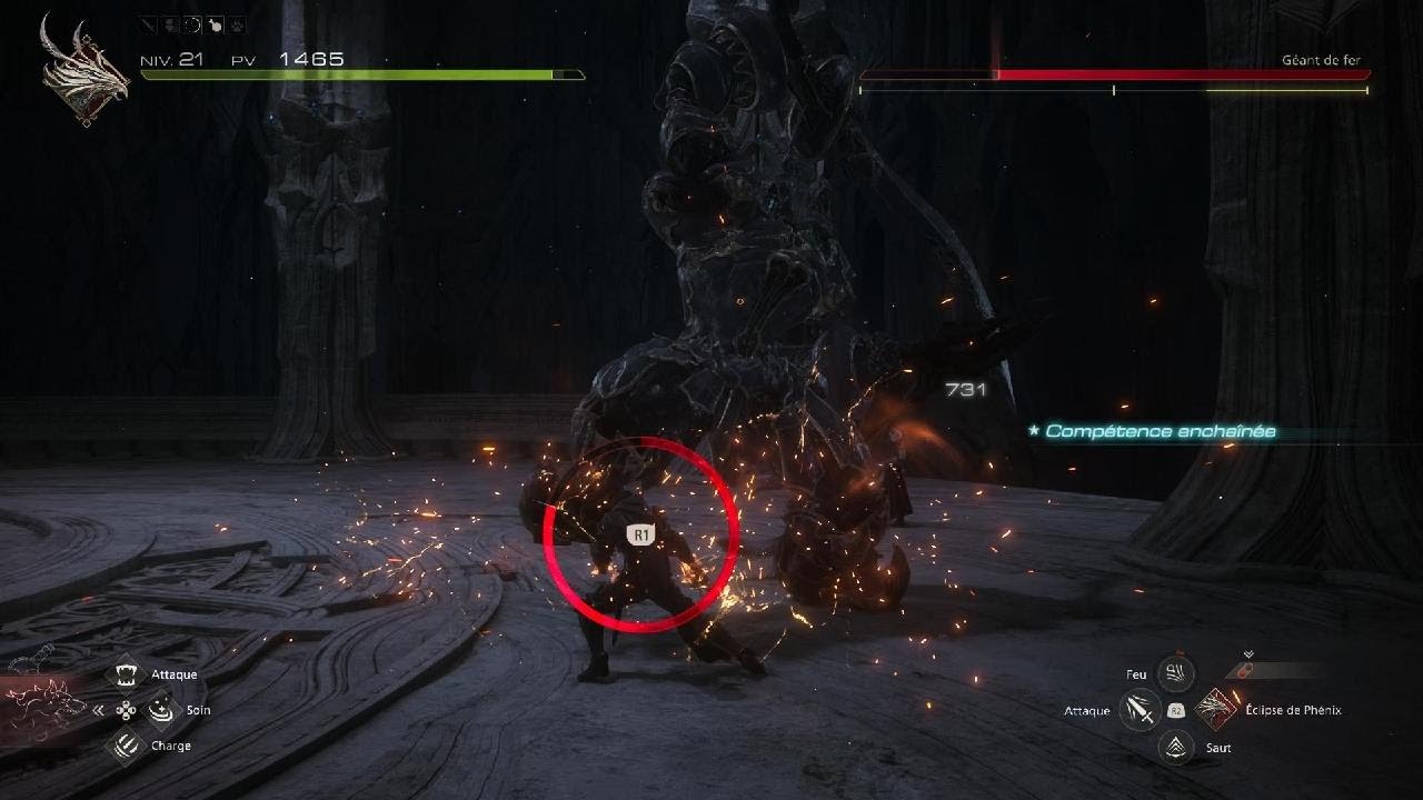 FINAL FANTASY XVI Combat contre le Géant de Fer