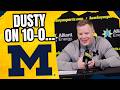 Dusty May On Going 10-0 On The Road In Big Ten Play: "If We Don't Do It Again, It Might Not Happen."
