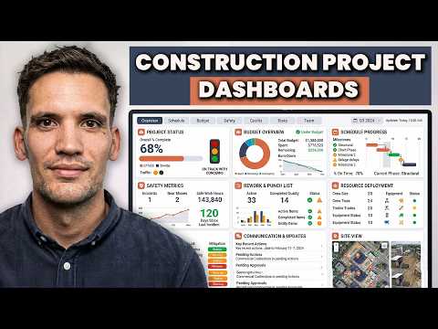Construction Project Dashboards in Excel – Step-by-Step