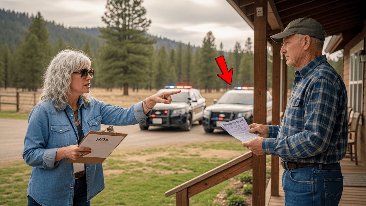 Член ТСЖ Карен приказала мне поменяться с ней домами, а когда я отказался, позвонила в 911!