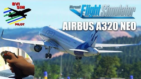 THIS IS HOW YOUR SUPPOSED TO LAND AN AIRLINER | Thrustmaster TCA Sidestick Airbus Edition | 4K 60FPS