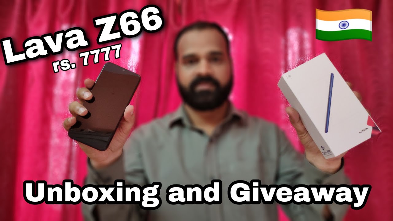Lava Z66 mobile phone unboxing (review, first impressions,Giveaway,PUBG gameplay) *lava z66*