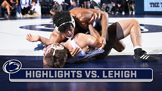 Lehigh at Penn State | Condensed Meet | Big Ten Wrestling | Dec. 3, 2023