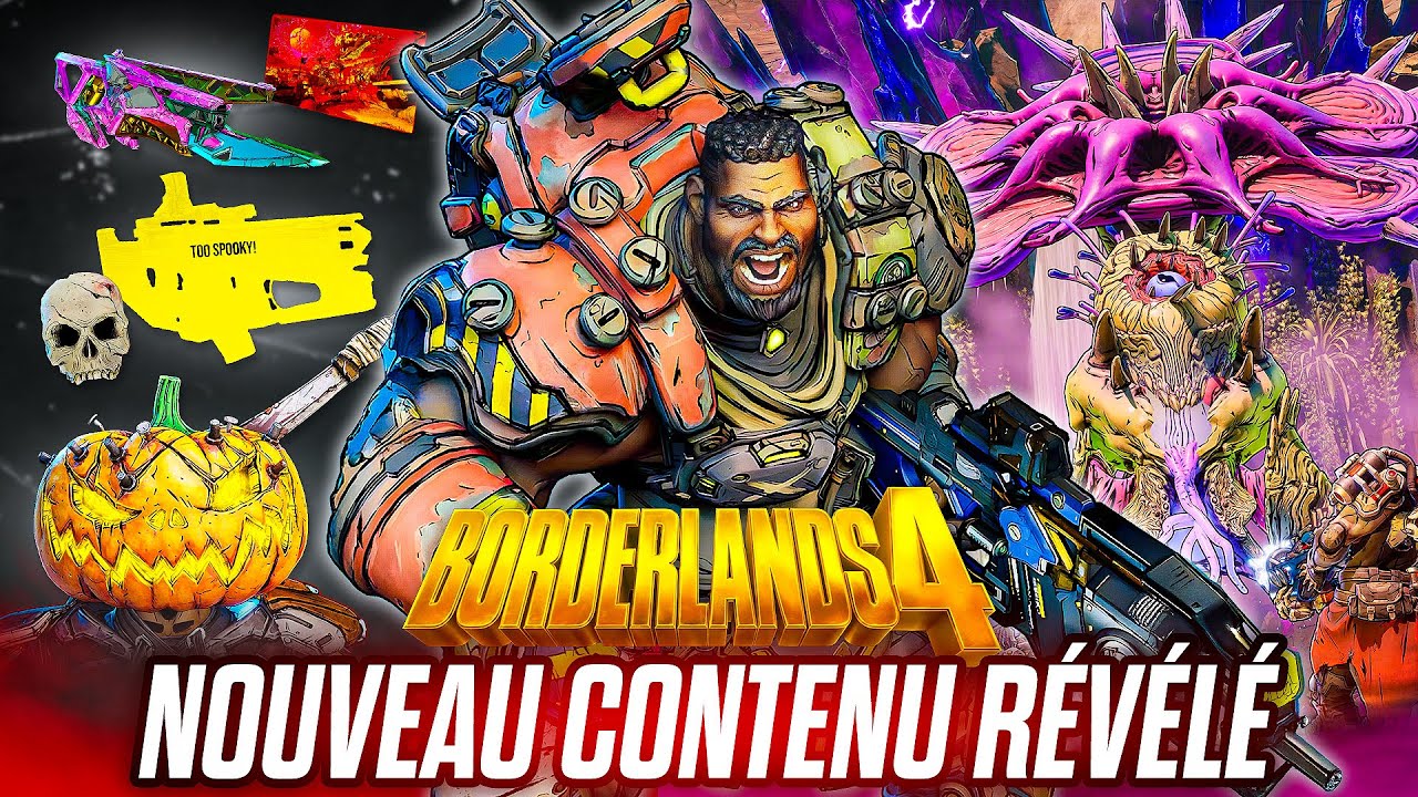 Borderlands 4 : Offre Halloween Niveau Max + Armes Moddés - Region Free PS5, Xbox Series X|S, PC, Nintendo