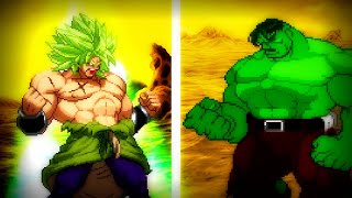 Speed Animation 20 - Hulk VS Broly