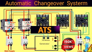 Automatic Changeover Switch for Generator / ATS for Single phase Wiring / ATS  System for generator