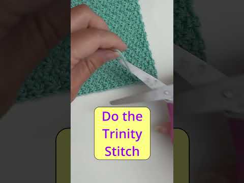 Crochet Trinity Stitch