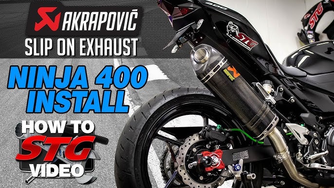 Leo Vince Kawasaki Ninja 400 18-21 LV-10 Carbon Slip-On Exhaust