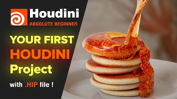 Your First Houdini Project - Honey Simulation ( .HIP File )