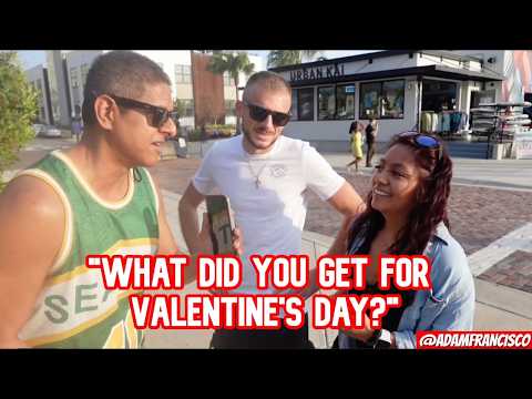 Men Get NOTHING for Valentine's Day... Women Get SPOILED?! 😭💸 Street Interviews