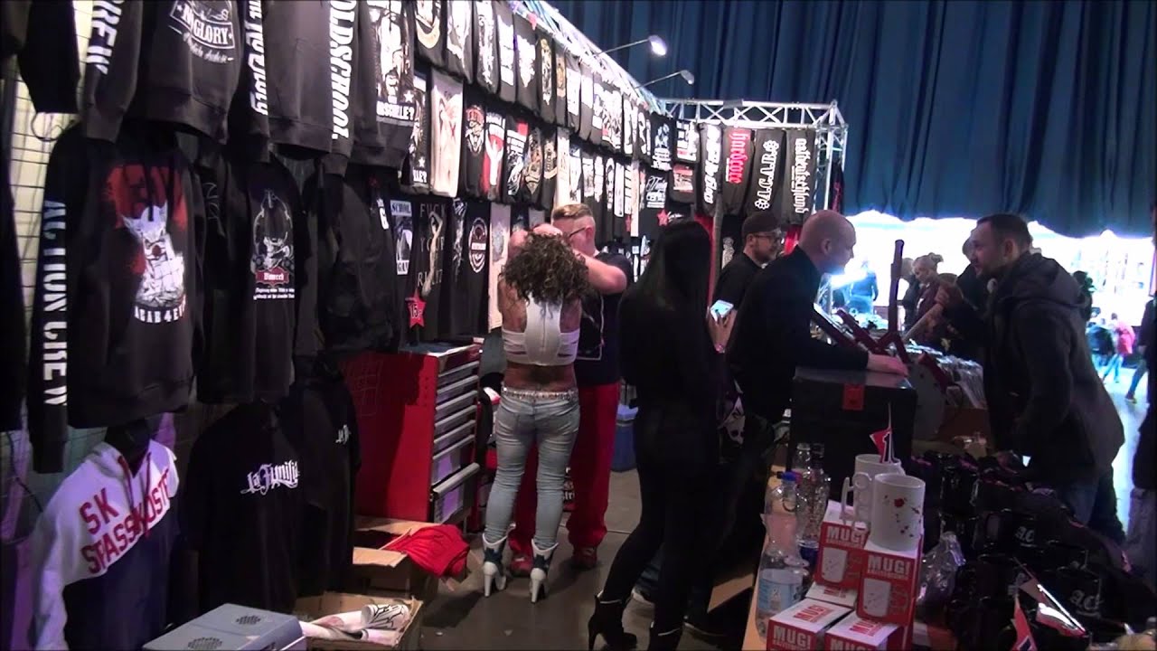 tattoo shops near me Kitty Core auf Tattoo Expo Leipzig!