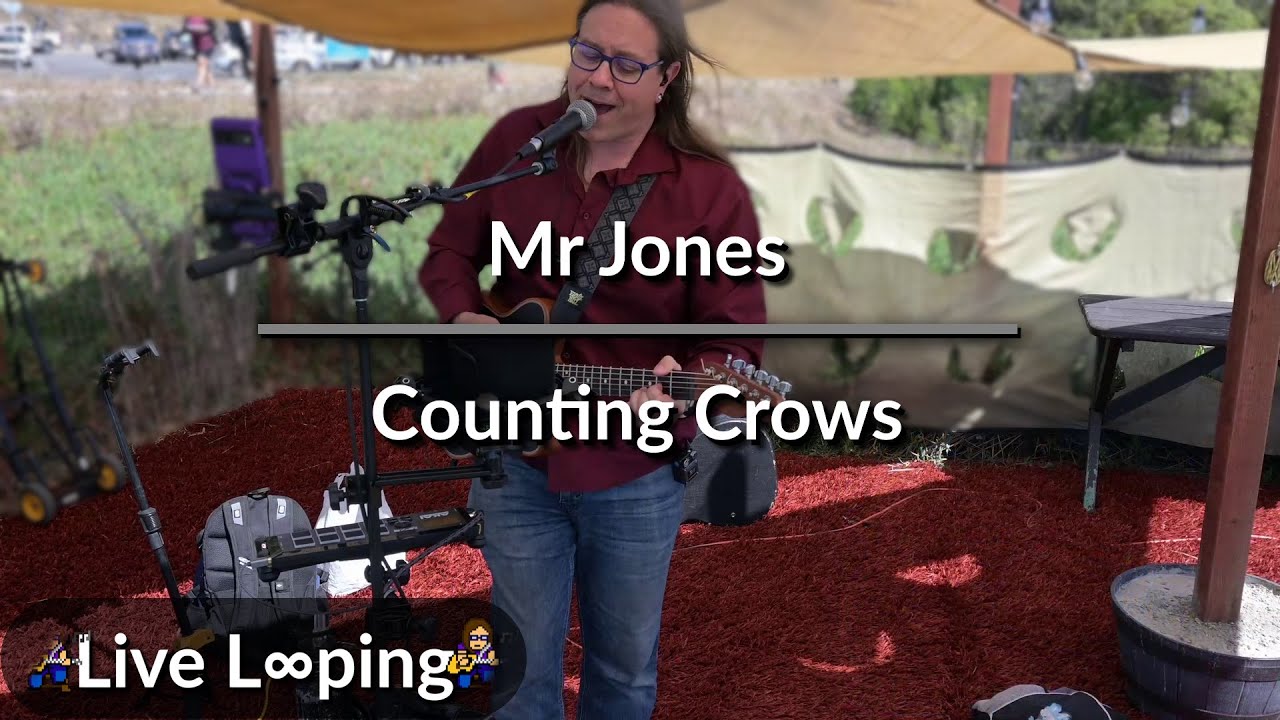 Mr Jones - Counting Crows Live Loop Performance - YouTube