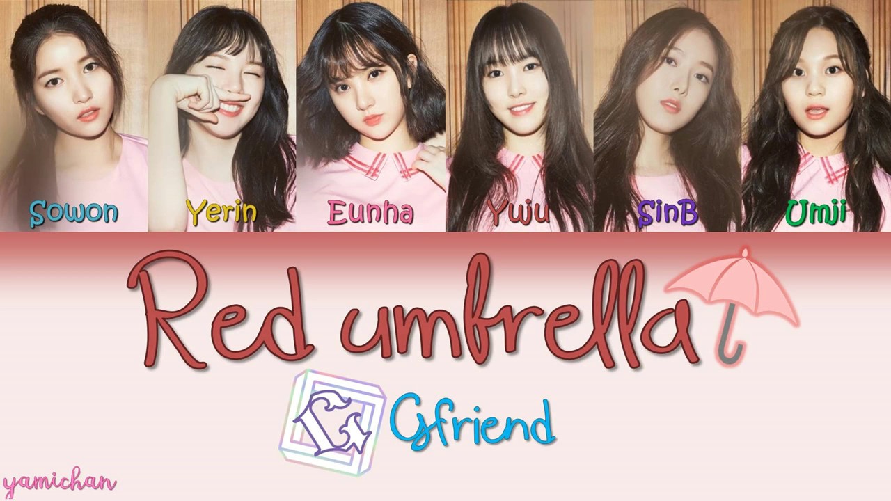 GFriend Red Umbrella HanRomEng Color Coded Lyrics YouTube