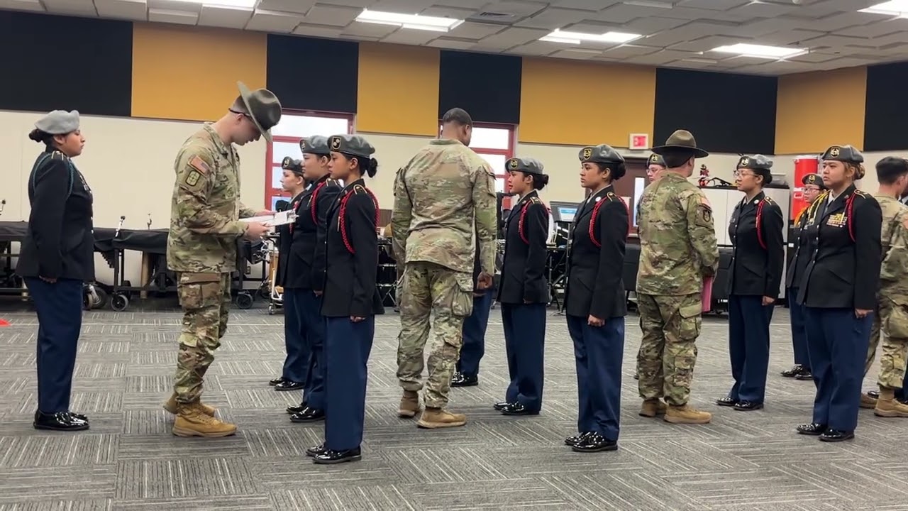 Benson JROTC Unarmed Inspection Team  Smith-Cotton Drill Meet 2026 