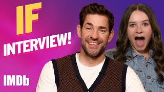 How Ryan Reynolds & Steve Carell WOWED John Krasinski & Cailey Fleming in IF | IMDb