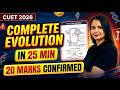 Complete Evolution in 25 Min | 20 Marks Confirmed | CUET 2026 Biology