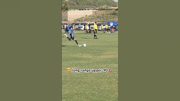 🤯 U13 long range upper-90 🎯 #ecnl #u13 #soccer #goals