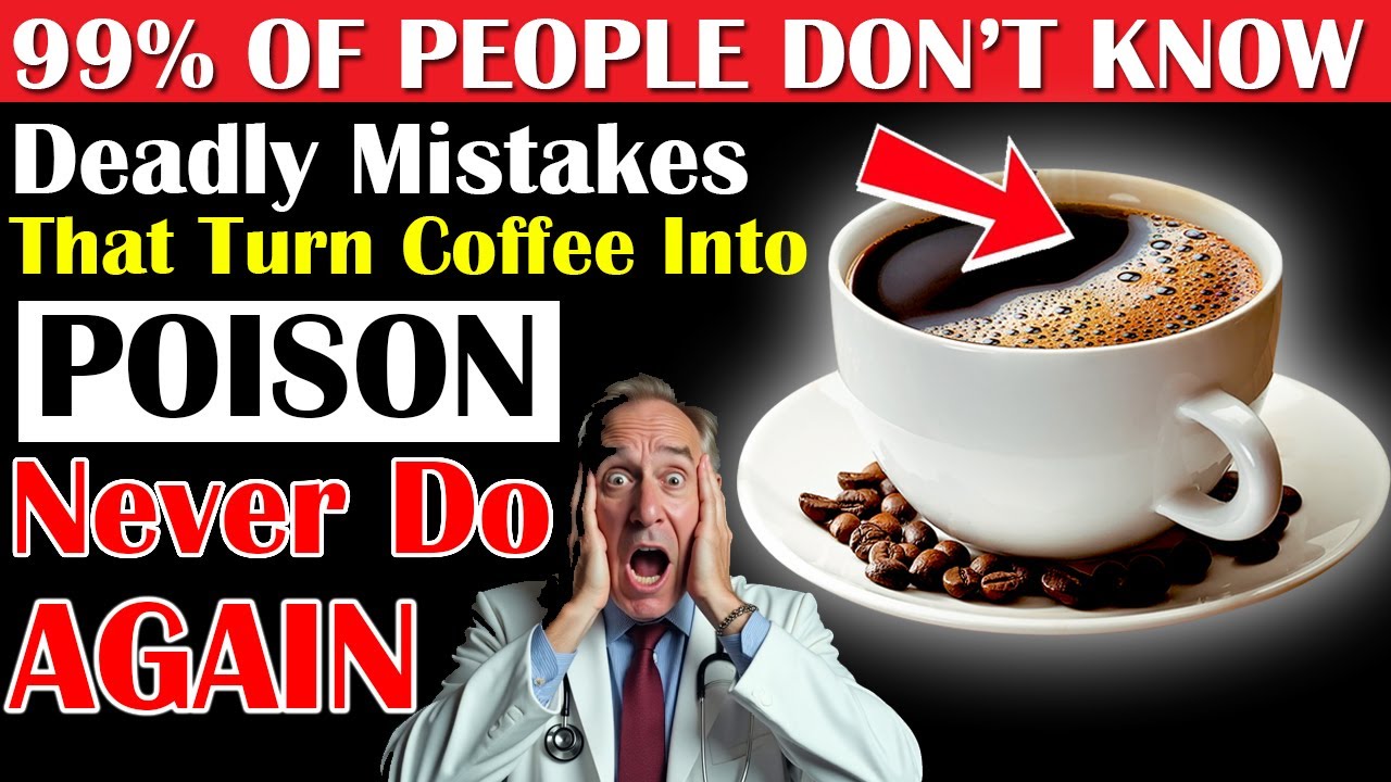 Warning:These 9 Mistakes Can Turn Coffee Into POISON !‌ Stop Them As Soon As Possible