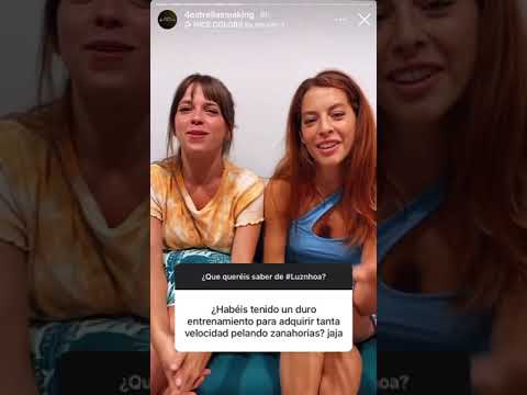 Ana Jara and Belén Écija IG - Answer questions about #Luznhoa