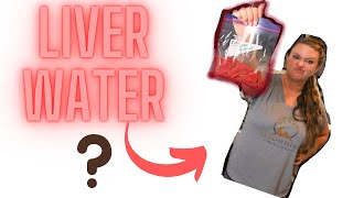 How to make liver water and Why you need it for your puppies!