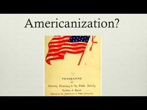 Americanization of Hawaiʻi Education