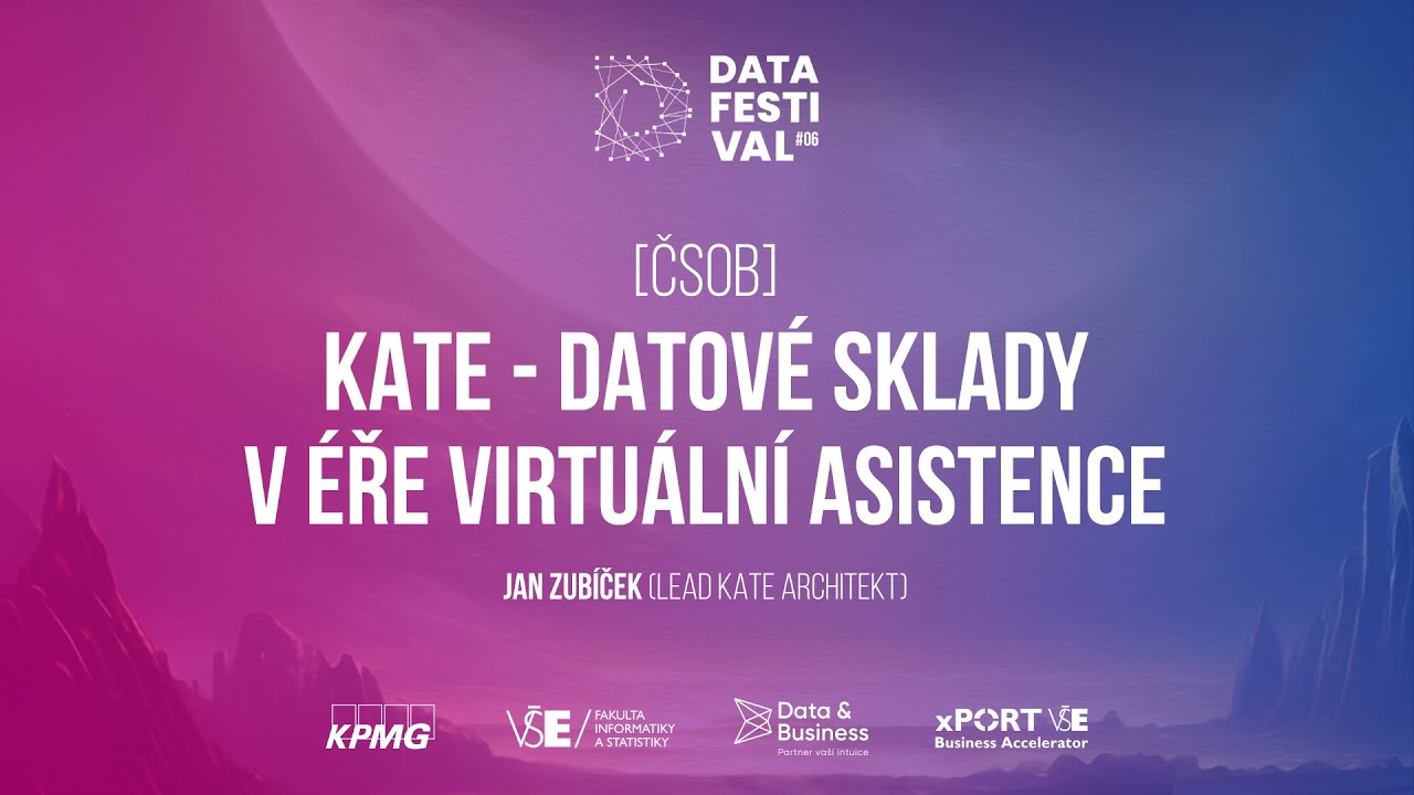 ČSOB - Kate - Datové sklady v éře virtuální asistence - YouTube