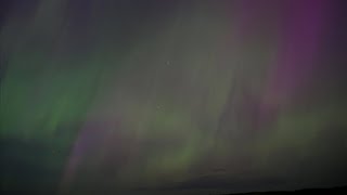 Aurora(Northern Lights) in MN 2024-05-10 Long Exposure Timelapses, No Enhancement, Natural Colors