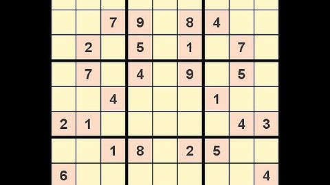 Self Solving Sudoku Guardian Hard 3817 animated - Hidden Pairs