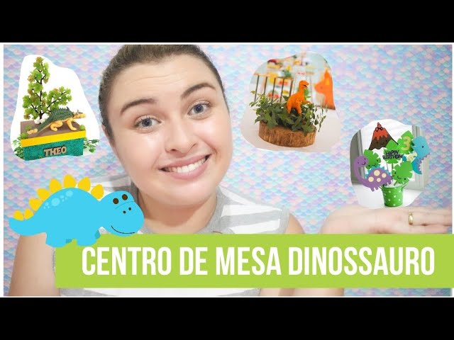 15 Centro De Mesa Dinossauro T Rex Aniversário Infantil Mdf