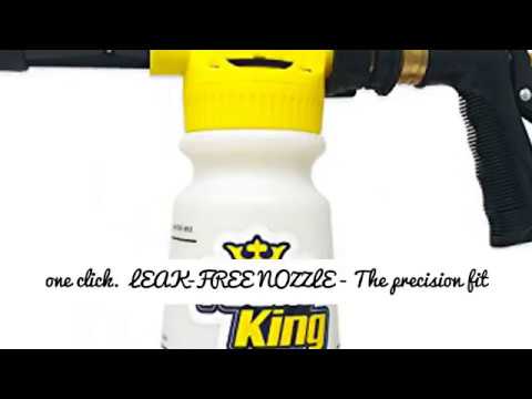 Asap Videos#Foam King - The King of Suds - Deluxe Car Wash Sprayer - Car  Foam Gun - Suds Maker# 