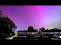 Stunning aurora beams down in southern england  swns